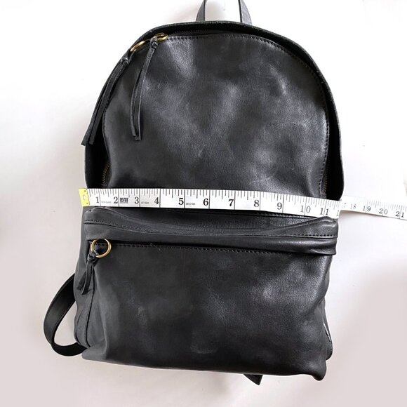 Madewell Lorimer Black Italian Leather Full Size Large 14\